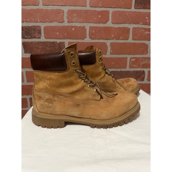 Timberland Men’s Leather Work Boots – Size 10.5 - Picture 7 of 7